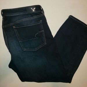 Womens cropped jeggings